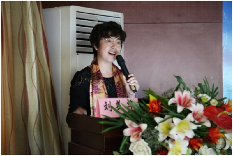 青岛机械技工教育集团刘美华作分享报告